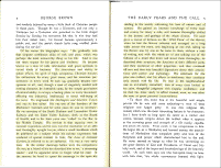 Scan of pages from Brown's autobiography.