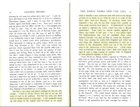 Scan of pages from Brown's autobiography.