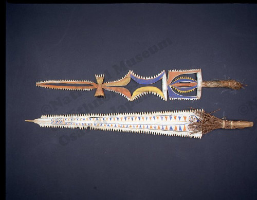 Ritual swords from the Bismarck Archipelago