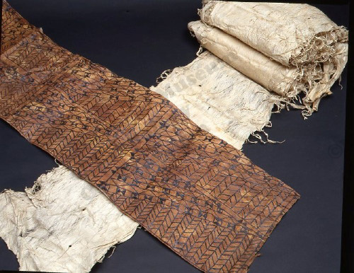 Bark cloth from Fiji