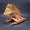 Model boat from the Samoan Islands