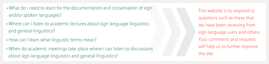 Website on Sign and Spoken Language Linguistics