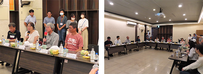 「災害を契機とした地域文化の－再発見と継承への物語」研究交流懇談会　2024年10月29日 国立台湾歴史博物館